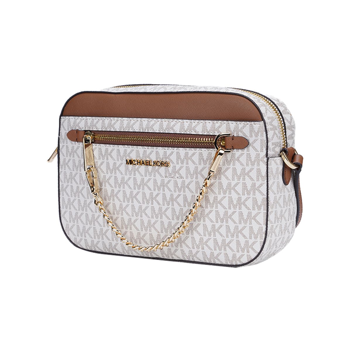 MICHAEL KORS - CARTERA CRUZADA MUJER JET SET VAINILLA