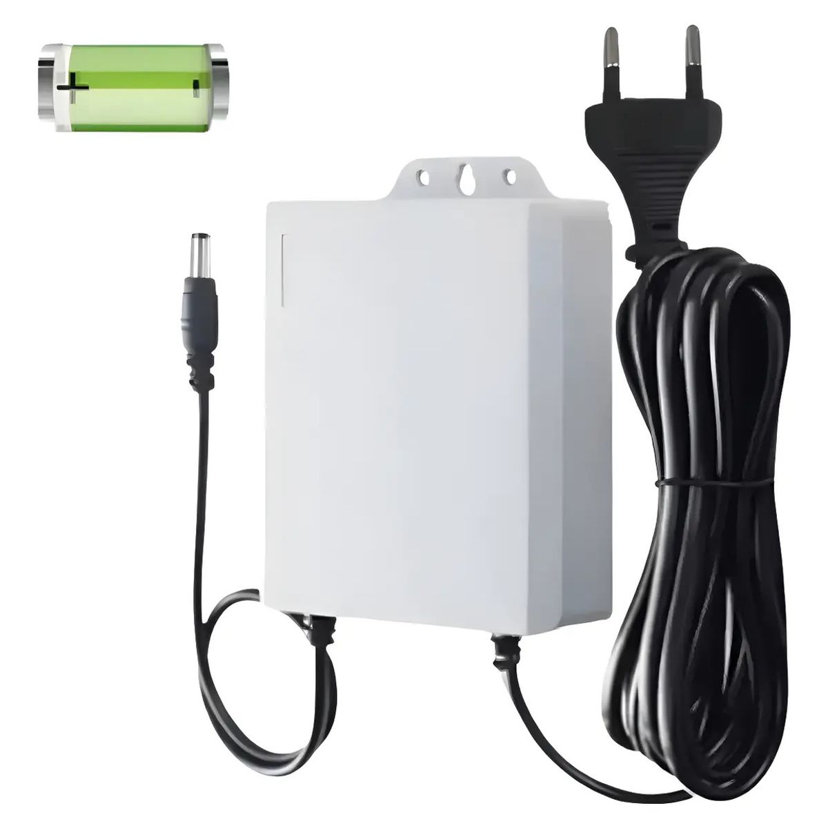 VIDA BUENAS - Mini Ups 5400 Mah 12v 1.5a Energía En Movimiento Blanco