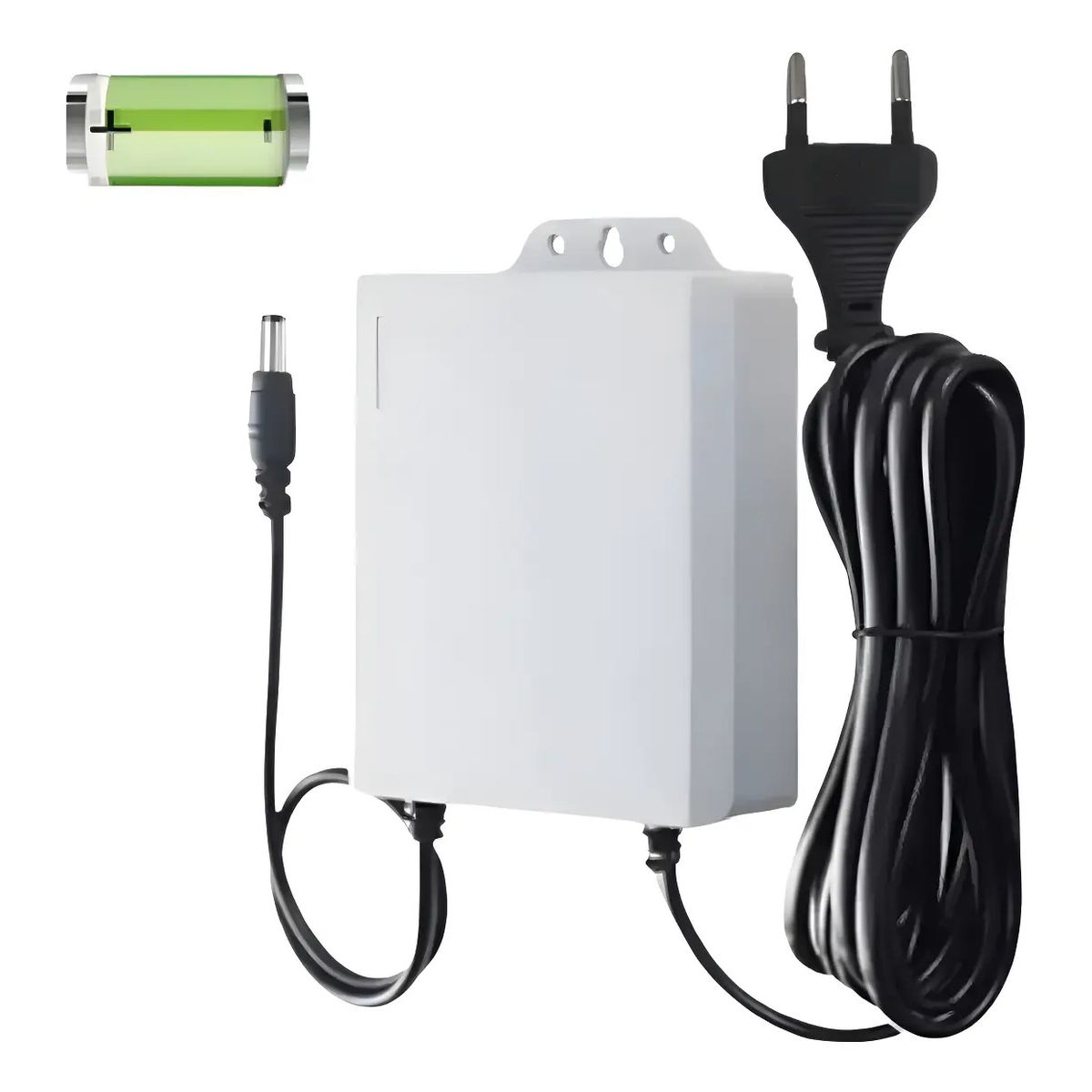 VIDA BUENAS - Mini Ups 5400 Mah 12v 1.5a Energía En Movimiento Blanco