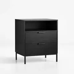 KLIK - Velador Noir Loft Negro con Patas Metálicas