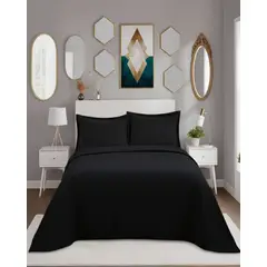 GENERICO - Set de Sábanas de Polar 2 Plazas Invierno Extra Suave