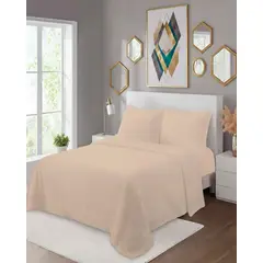 GENERICO - Set de Sábanas de Polar King Invierno Extra Suave