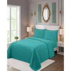 GENERICO - Set de Sábanas de Polar King Invierno Extra Suave