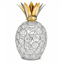 IRM - Adorno Elegante de cristal Pina Decorativa ornamento artesania decoracion del hogar