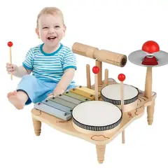 KINDA NICE - Juguete Didácticomontessorimusical 7en1madera Niñoniñamadera