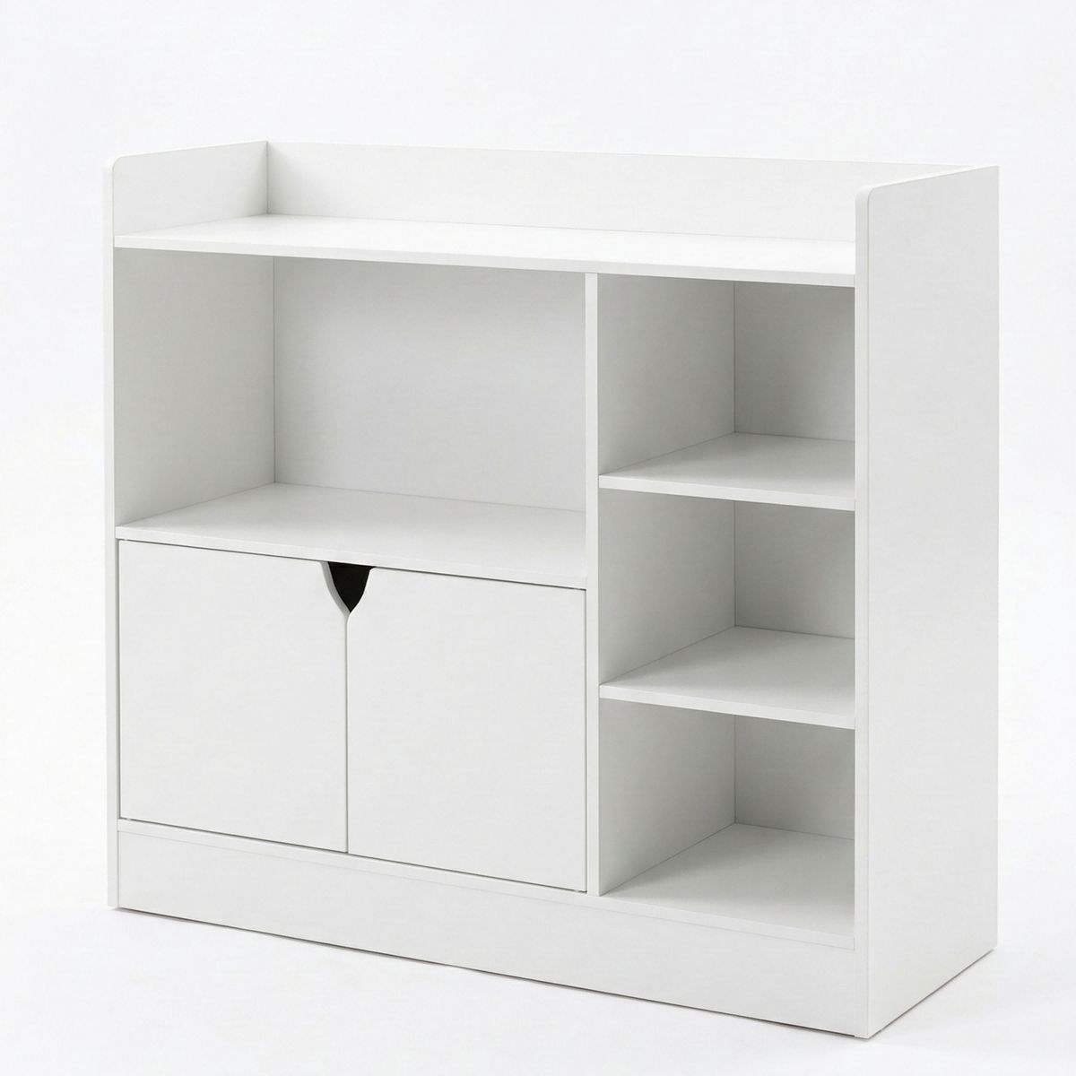 GENERICO - Aparador Buffet Cocina Blanco Moderno Comedor Multifuncional Organización 80x30x80cm