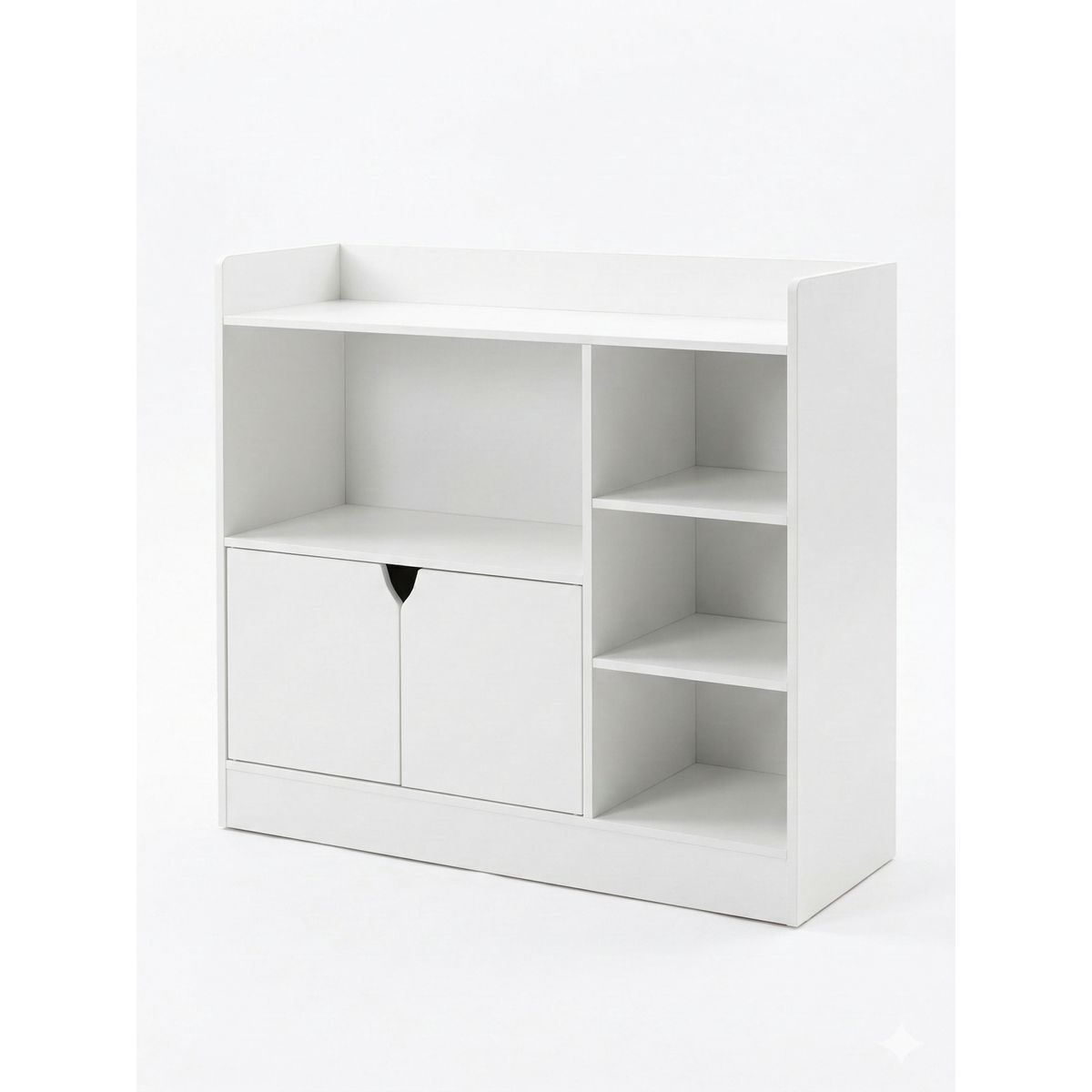 GENERICO - Aparador Buffet Cocina Blanco Moderno Comedor Multifuncional Organización 80x30x80cm
