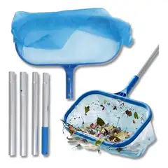 GENERICO - Red Limpiar Para Piscina Con Poste Telescópico Skimmer Hojas 105 CM