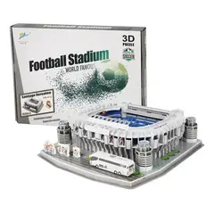 GENERICO - Puzzle 3d Estadio Santiago Bernabéu Real Madrid Nanostad Regalos De Cumpleaños Para Niños