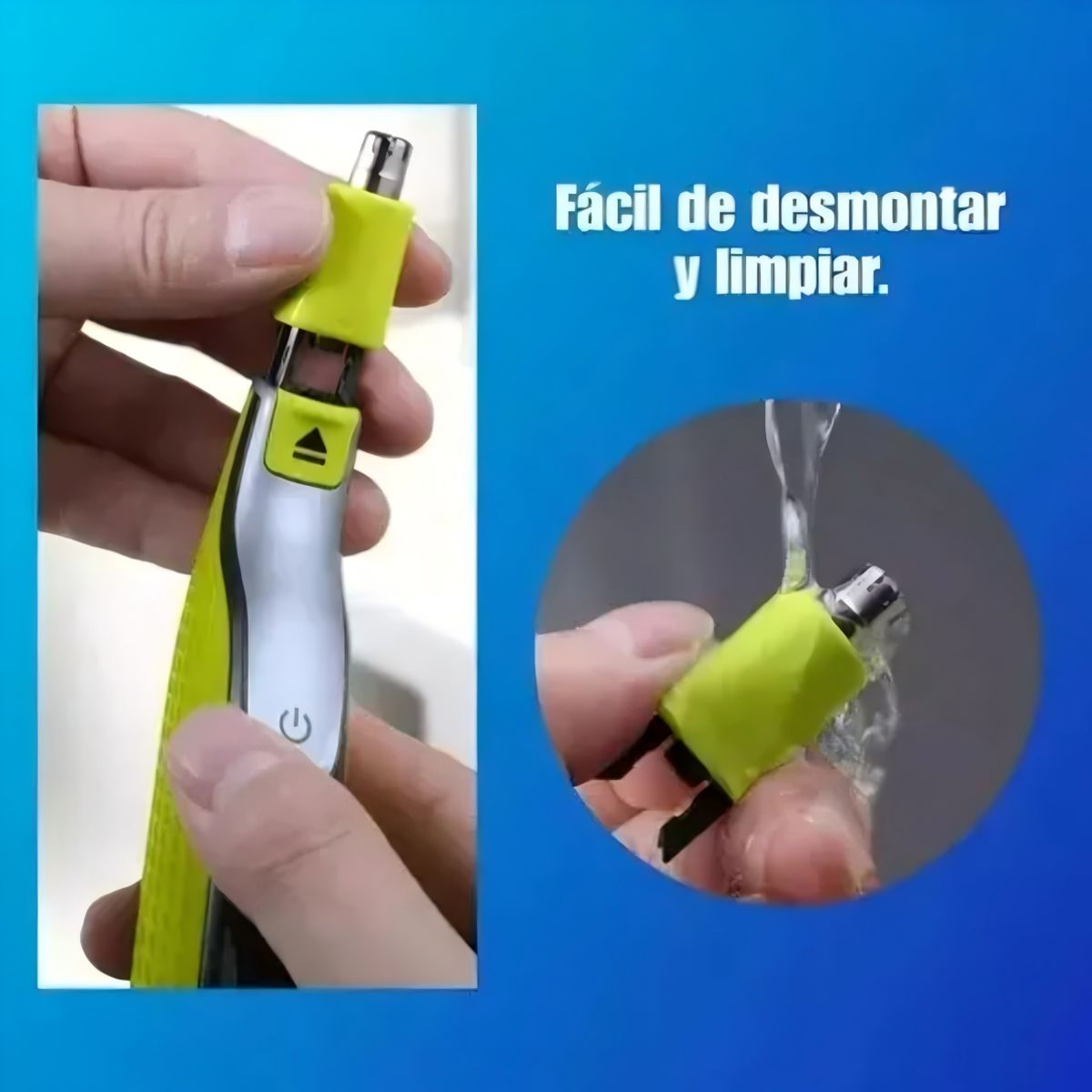 GENERICO - Repuesto Cuchilla + Afeitadora Vello Nasal