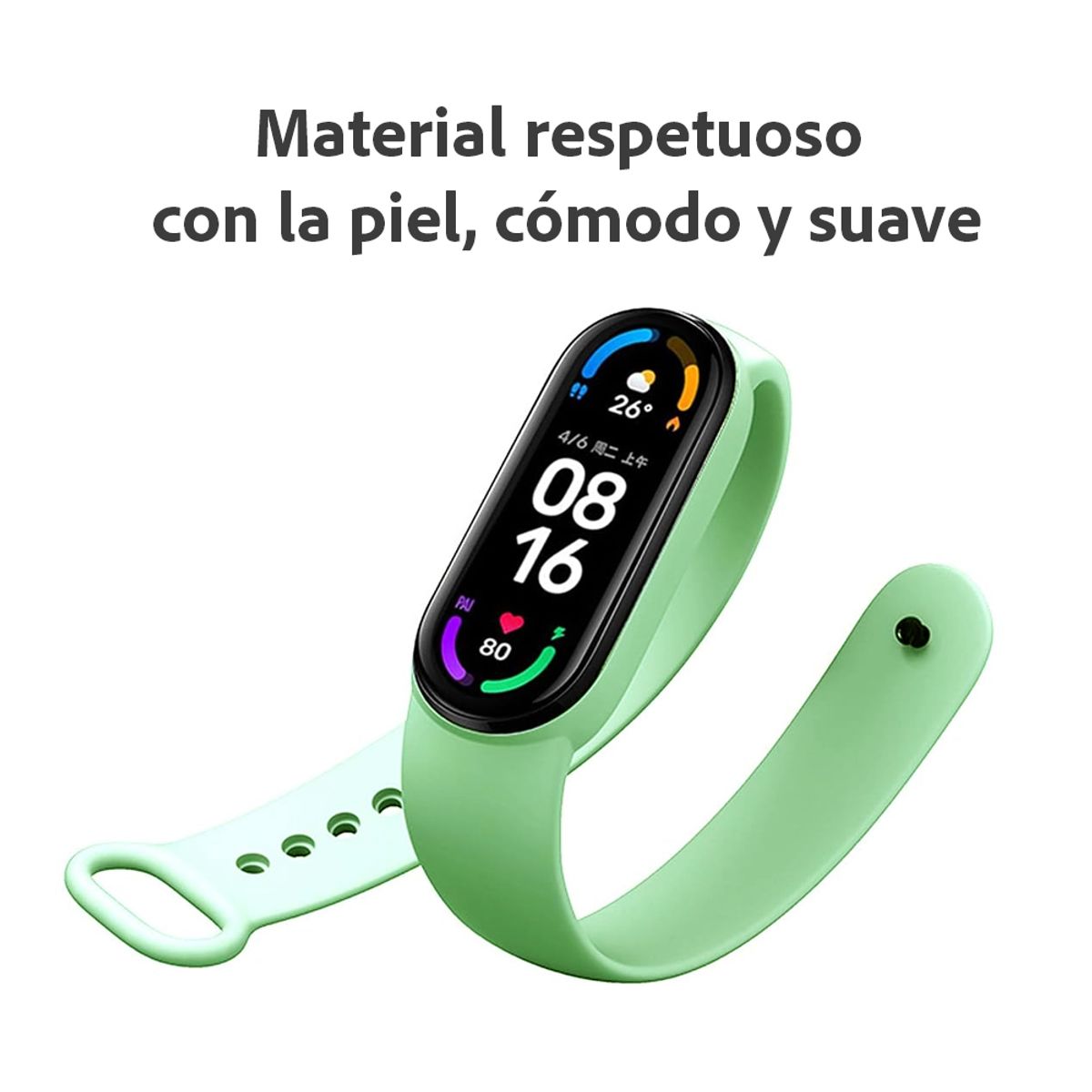 GENERICO - Correa Para Xiaomi Mi Band 7/6/5/4/3 Y Amazfit Band 5