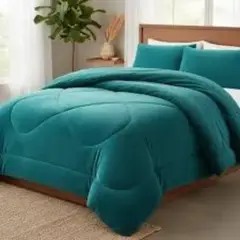 GENERICO - Cobertor Plush Con Chiporro De Invierno 1.5 Plazas Diseño Unicolor