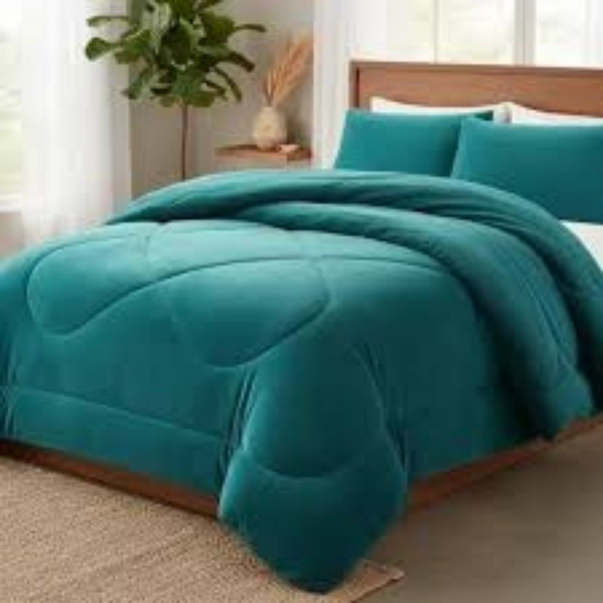 GENERICO - Cobertor Plush Con Chiporro  De Invierno king Diseño Unicolor.