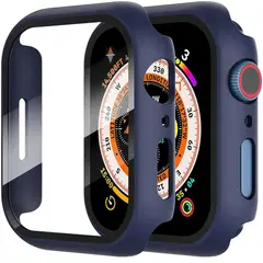 GENERICO - Protector Carcasa Con Vidrio Apple Watch 4 5 6 7 De 41mm