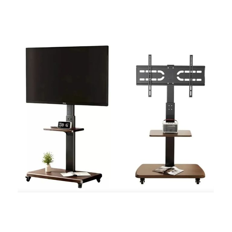 GENERICO Soporte TV 32 a 70 Pulgadas 45Kg Soporte Pedestal Stand Premium Portátil Con Ruedas
