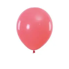 GENERICO - Globo de látex pastel rojo 45cm 1pc