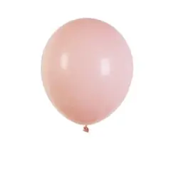 GENERICO - Globo de látex pastel nude 45cm 1pc