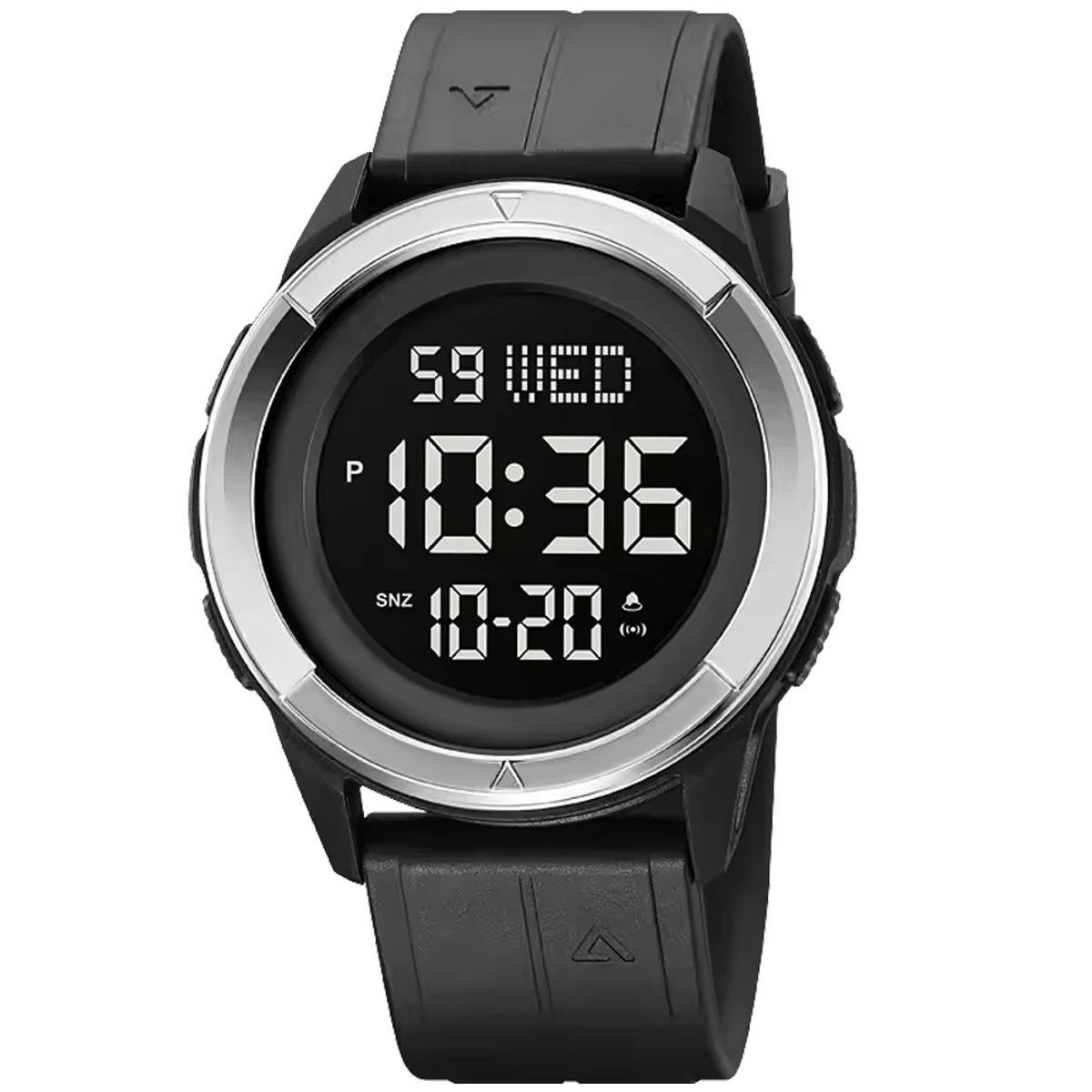 GENERICO - Reloj Deportivo Raven Steel Militar cronógrafo y alarma