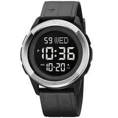 GENERICO - Reloj Deportivo Raven Steel Militar cronógrafo y alarma