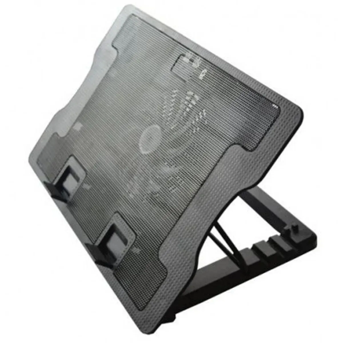 GENERICO - Ventilador para Notebook Ajustable con Soporte para Celular y 2 USB