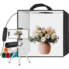 GENERICO - Estudio Fotográfico Portátil LED Fotos Profesionales en 5s