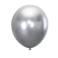 GENERICO - Globo de latex piñata plateado 100cm 1un
