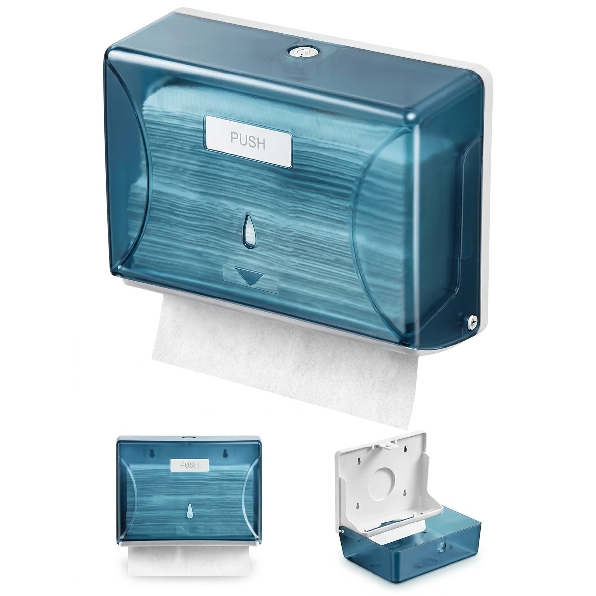 GENERICO - Dispensador de Papel Toalla Interfoliada