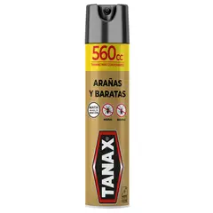 TANAX - INSECTICIDA ARAÑAS Y BARATAS 560CC AEROSOL