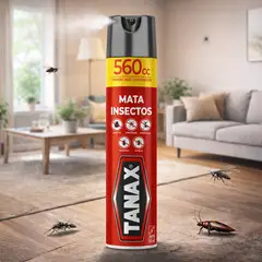 TANAX - INSECTICIDA AER MATA INSECTO 560CC UN