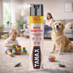 TANAX - INSECTICIDA MATA INSECTO SIN OLOR 560CC AEROSOL