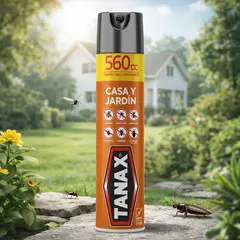 TANAX - INSECTICIDA CASA Y JARDIN 560CC AEROSOL