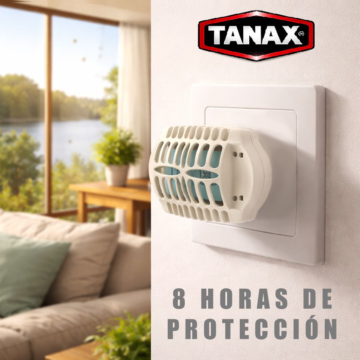 TANAX - INSECTICIDA ELECTRICO APARATO + 6 TABLETAS UN TANAX