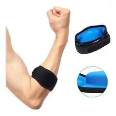 GENERICO - Soporte Codo Epicondilitis Tendinitis Deportivo Dolor Codera Negro