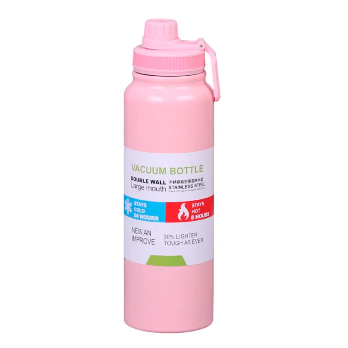WAKESHOME - Termo Vaso Térmico 1000 ml Acero Inoxidable Antiderrame