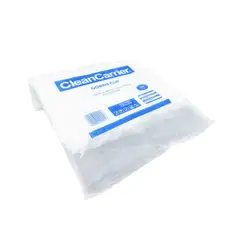 CLEANCARRIER - Gorra cofia clip blanca 100 unidades