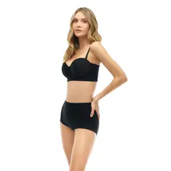 ST EVEN - Sosten strapless - Copas redondeadas - Con varillas - Base ancha - Con powernet - Varillas laterales