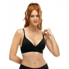 ST EVEN - Sosten push up medio - Con varillas - Con powernet - Escote sutil