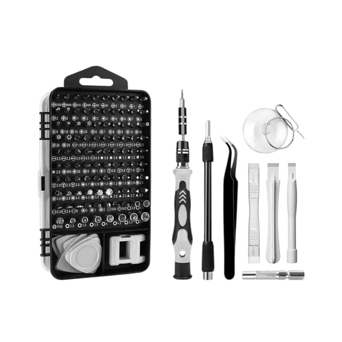 GENERICO - destornillador para smartphone set x 115 pcs