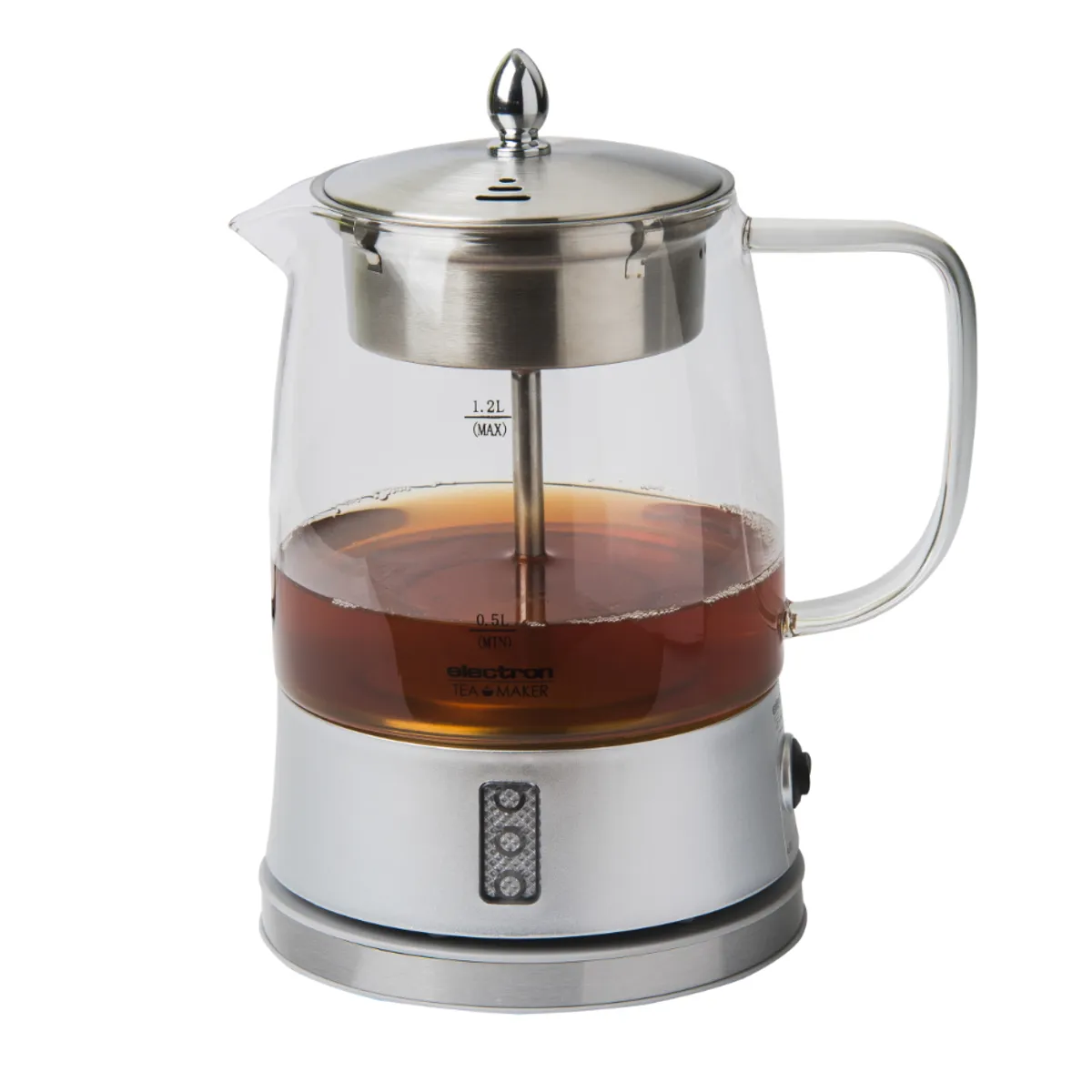 ELECTRON - Tetera Eléctrica Electrón / 1,2 Ltrs - Infusor Acero Inox.