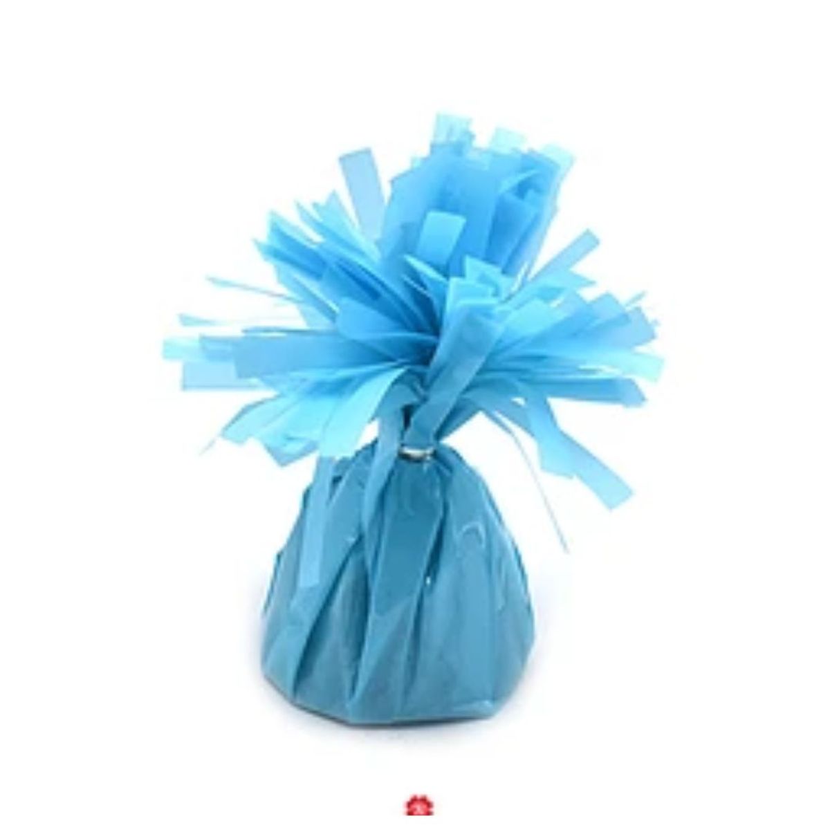 GENERICO - Soporte para globos color celeste 6x12cm