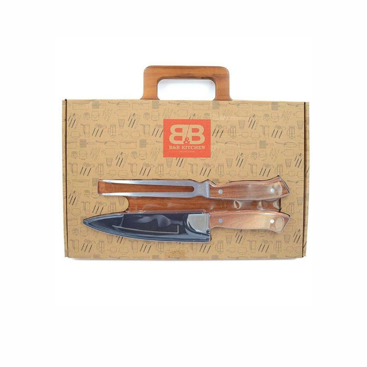 BYB - SET PARRILLERO 3 PIEZAS – BÁSICO PARA ASADOS