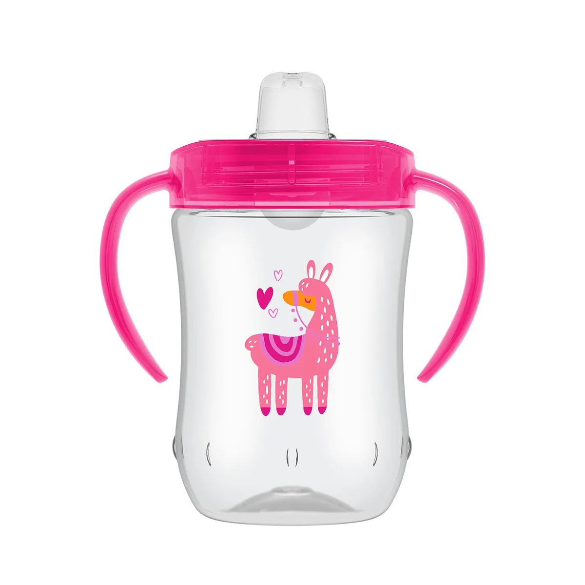 DR BROWN'S - Vaso Con Asas y Boquilla Blanda Rosa 270ml 9M+ Dr. Brown´s
