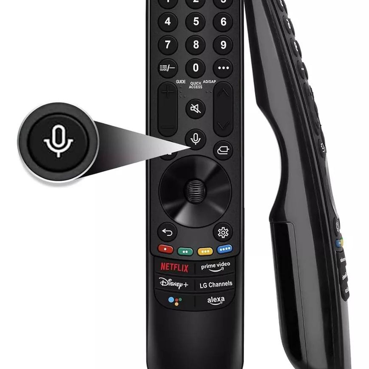 GENERICO - Control remoto LG Disney Netflix Google Assistant