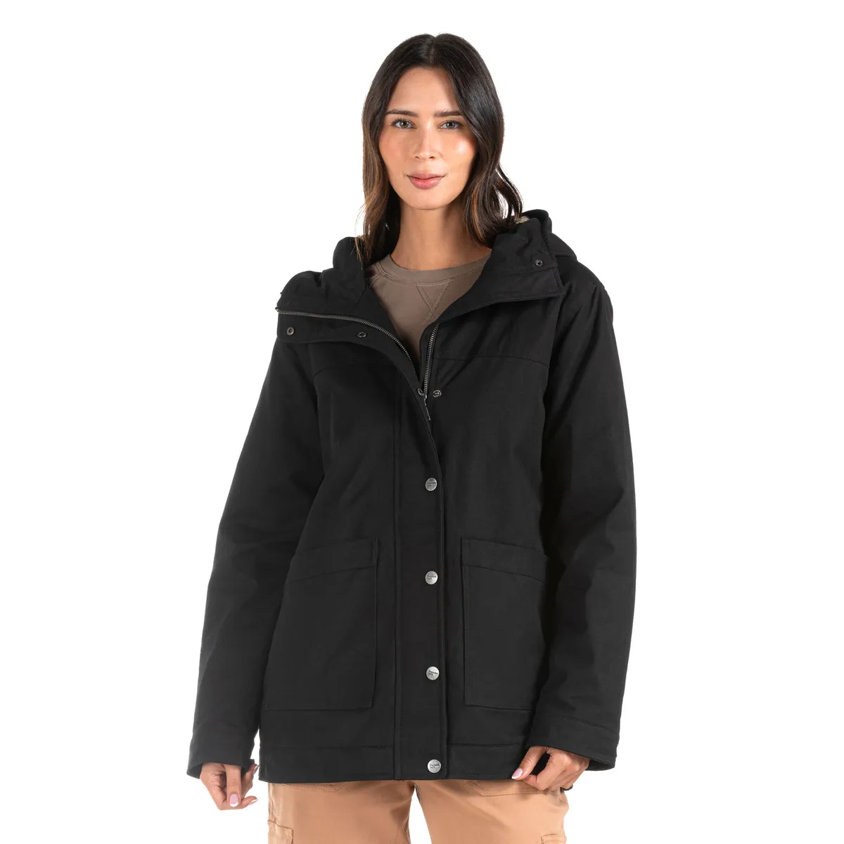 PANAMA JACK - Chaqueta Mujer Canvas Chiporro Negro Panama Jack