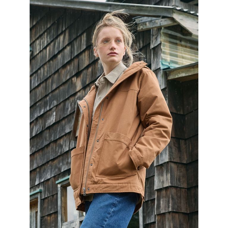 Chaqueta Mujer Canvas Chiporro Marrón claro