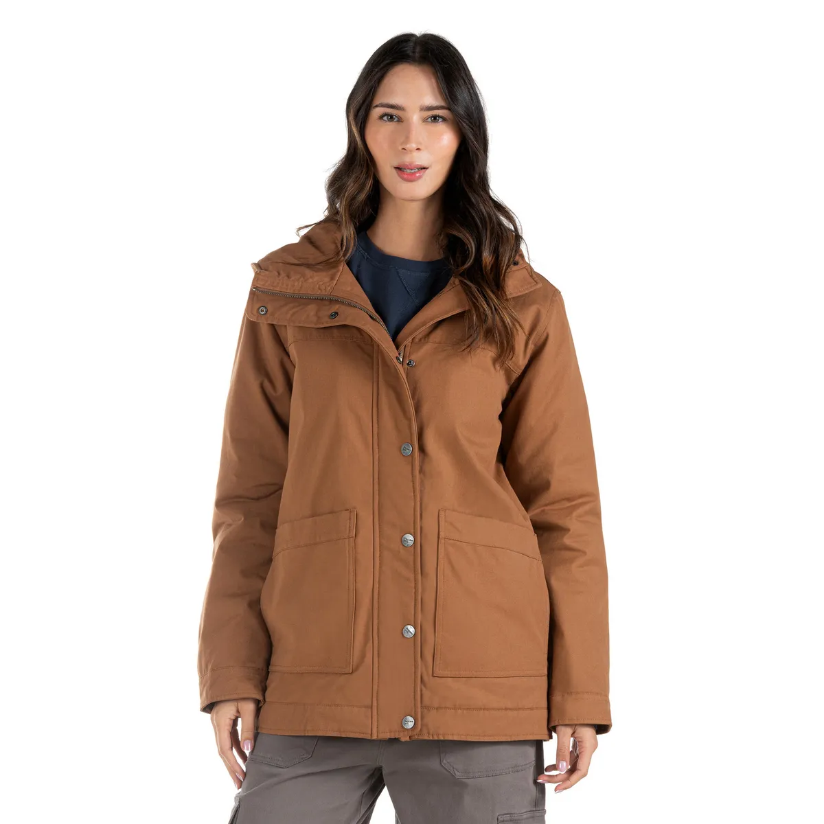 PANAMA JACK - Chaqueta Mujer Canvas Chiporro Marrón claro Panama Jack