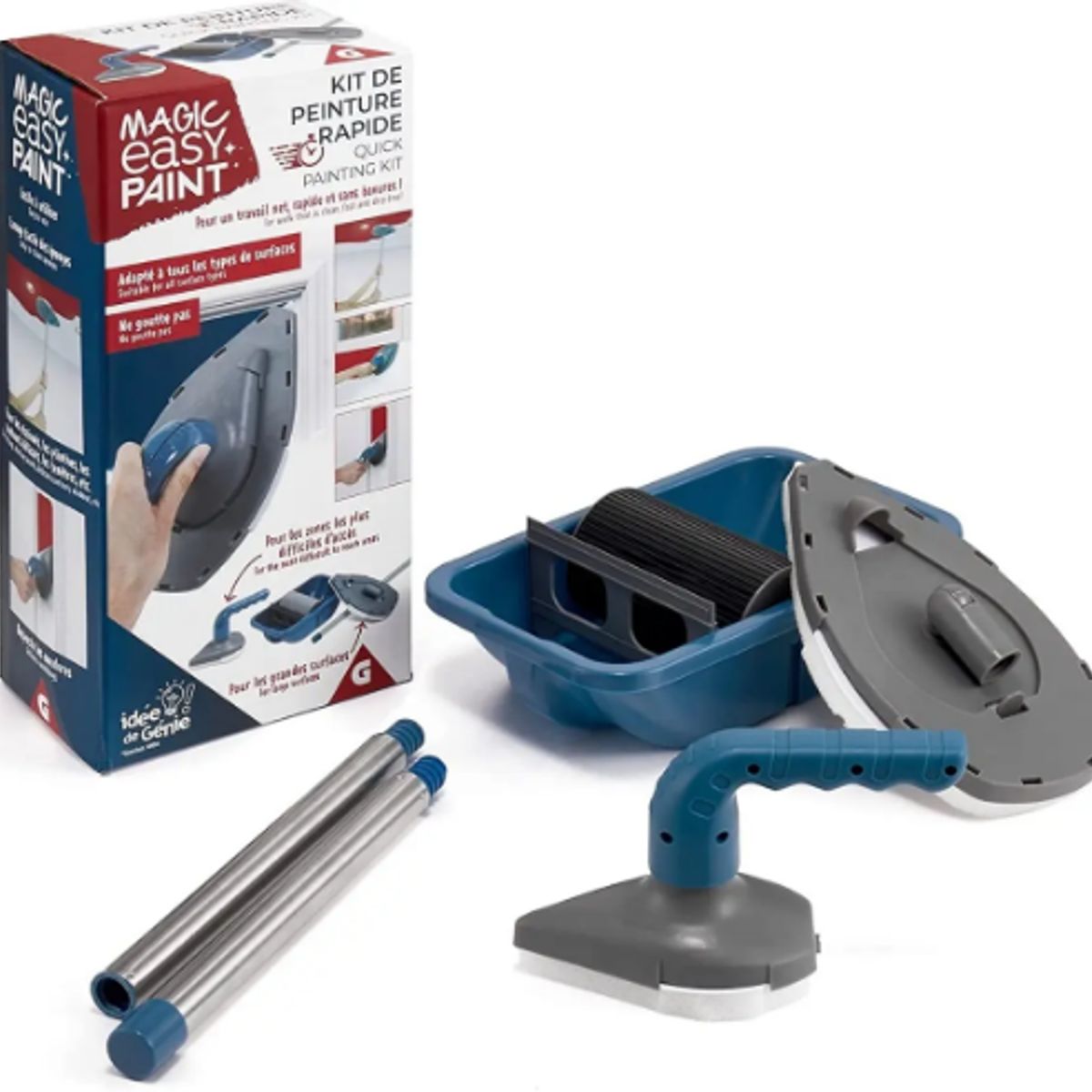 GENERICO - Rodillo Tipo V Set D Rodillos Pintura Recargable Pinta Fácil