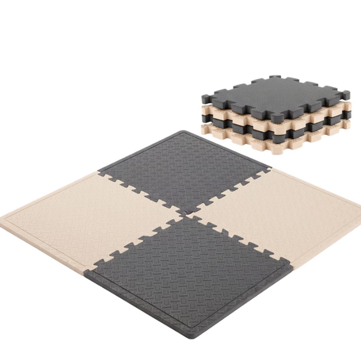 GENERICO - Piso De Goma Eva Infantil Niño Y Bebé Set 4 Piezas 60x60