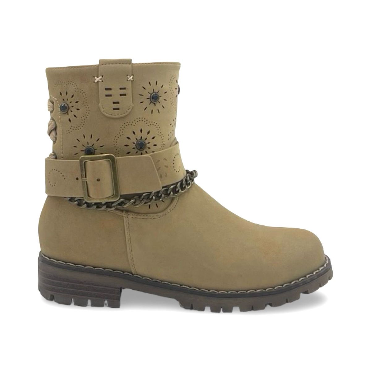 VERAZZI - Botín Niña khaki  Verazzi