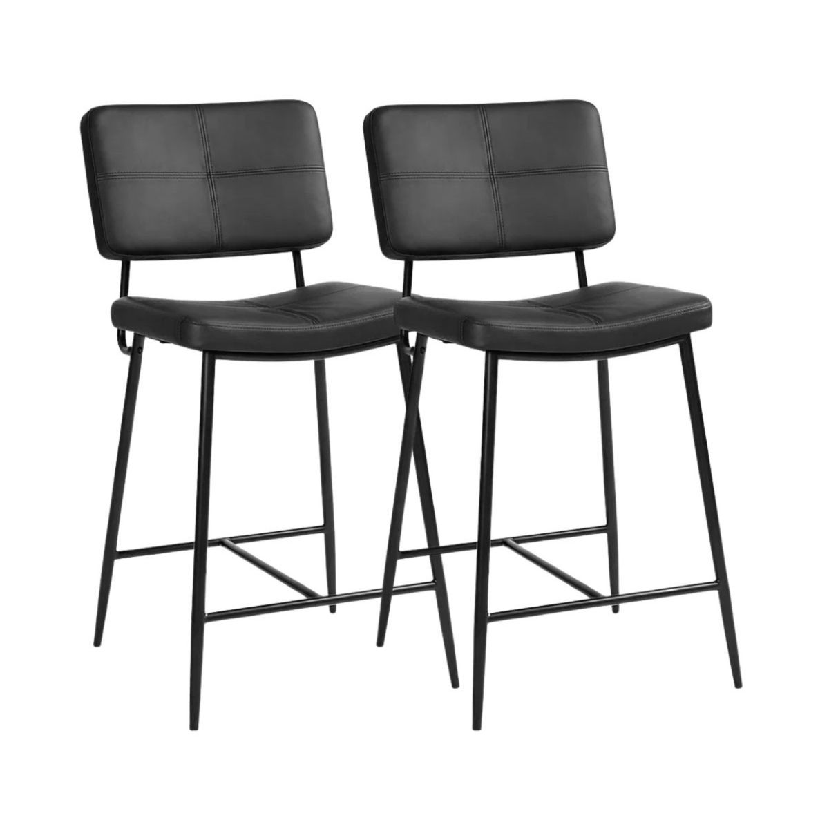 HABITA2 CHILE - Pack 2 Silla de Bar Coffee 68 cm